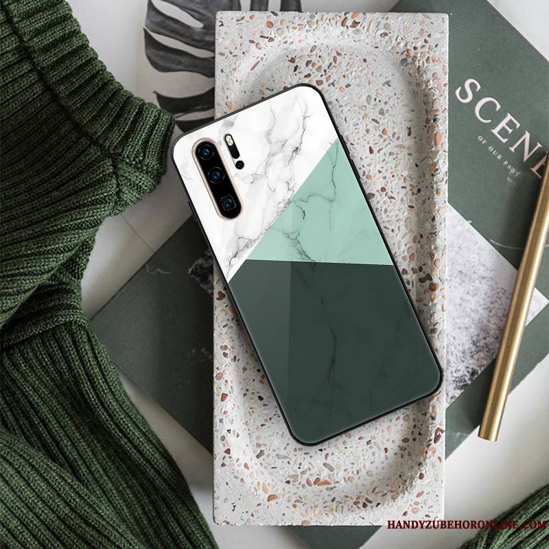 Huawei P30 Pro Coque Rouge Incassable Verre Tendance Tout Compris Vert Silicone