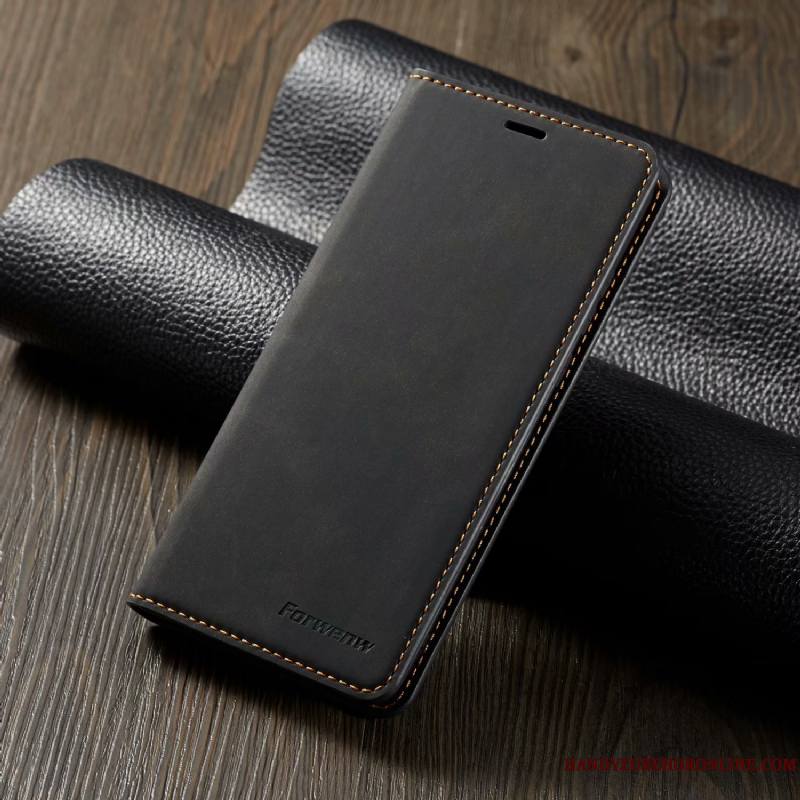 Huawei P30 Pro Coque Tout Compris Étui En Cuir Incassable Business Protection Nouveau Housse