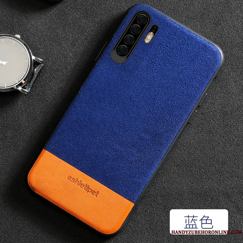 Huawei P30 Pro Daim Fourrure Qualité Luxe Coque De Téléphone Épissure Élégant Marque De Tendance