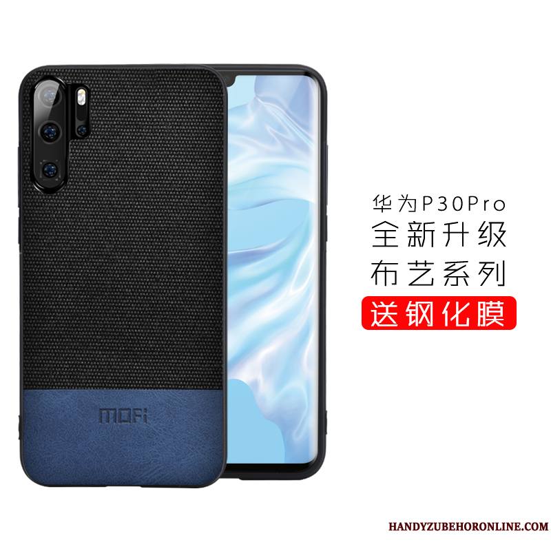 Huawei P30 Pro Nouveau Tout Compris Coque Simple Tendance Modèle Fleurie Fluide Doux