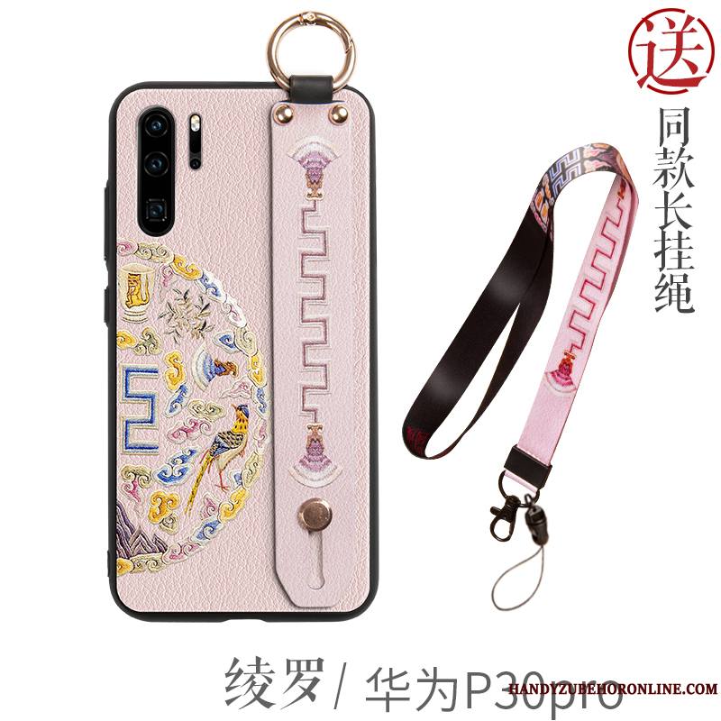 Huawei P30 Pro Style Chinois Tout Compris Personnalité Coque De Téléphone Ornements Suspendus Créatif Nouveau