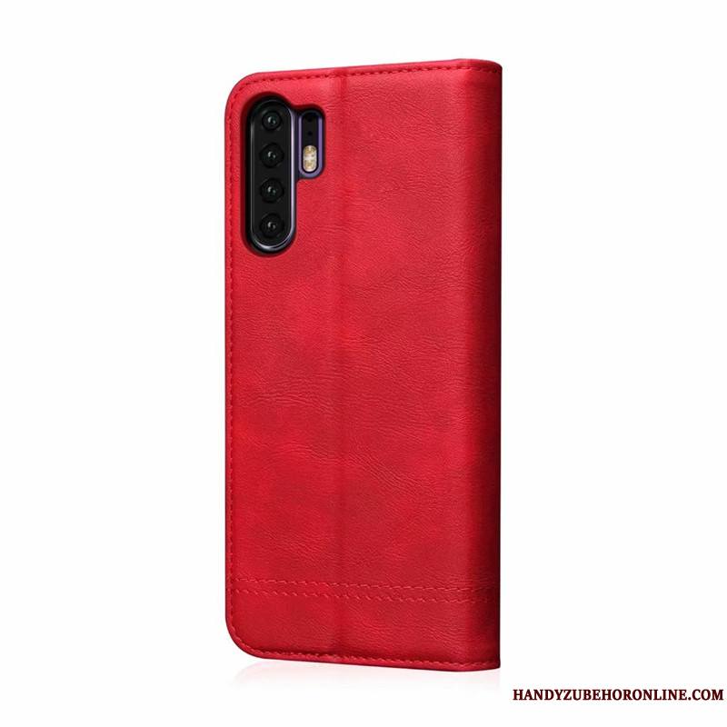 Huawei P30 Pro Tout Compris Téléphone Portable Nouveau Business Incassable Coque De Téléphone Étui En Cuir