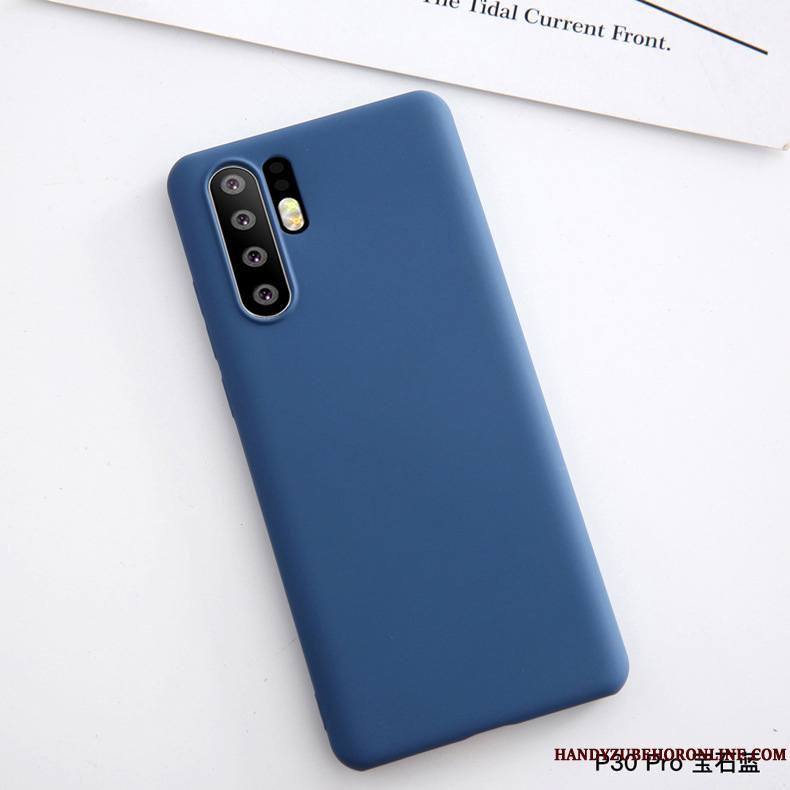 Huawei P30 Pro Étui En Cuir Protection Coque De Téléphone Tout Compris Silicone Fluide Doux Incassable