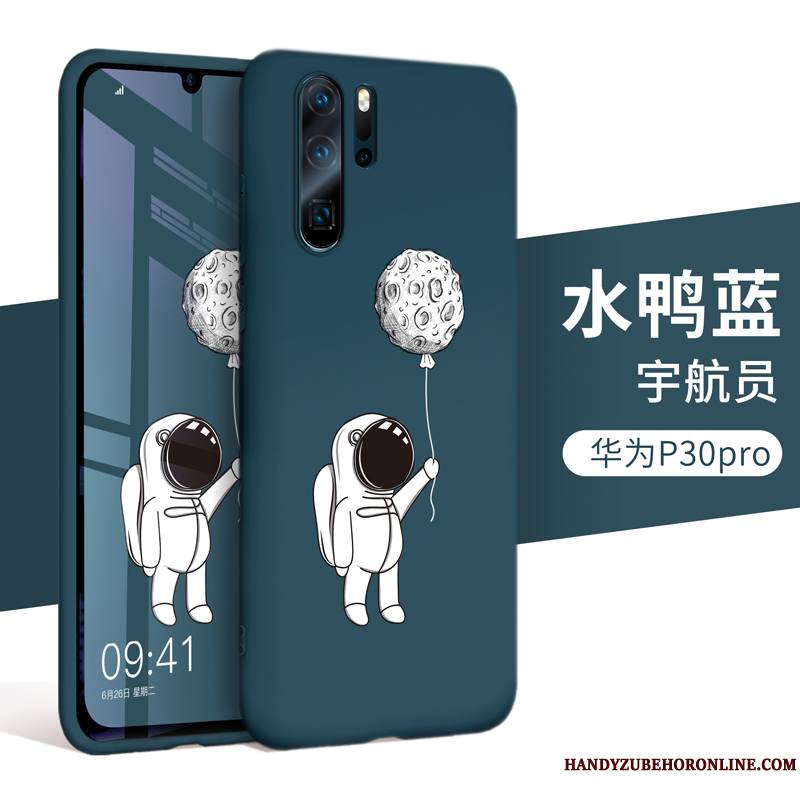 Huawei P30 Pro Étui Incassable Protection Silicone Coque De Téléphone Tout Compris Noir
