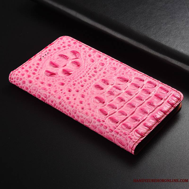 Huawei P30 Pro Étui Étui En Cuir Noir Coque De Téléphone Crocodile Protection Téléphone Portable