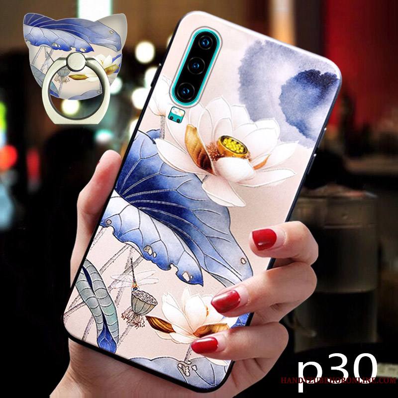 Huawei P30 Protection Jeunesse Marque De Tendance Coque Très Mince Incassable De Téléphone