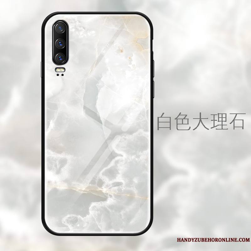Huawei P30 Silicone Fluide Doux Grand Créatif Mode Étui Coque De Téléphone