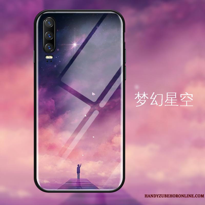 Huawei P30 Tendance Incassable Étui Coque De Téléphone Personnalité Ciel Étoilé Art