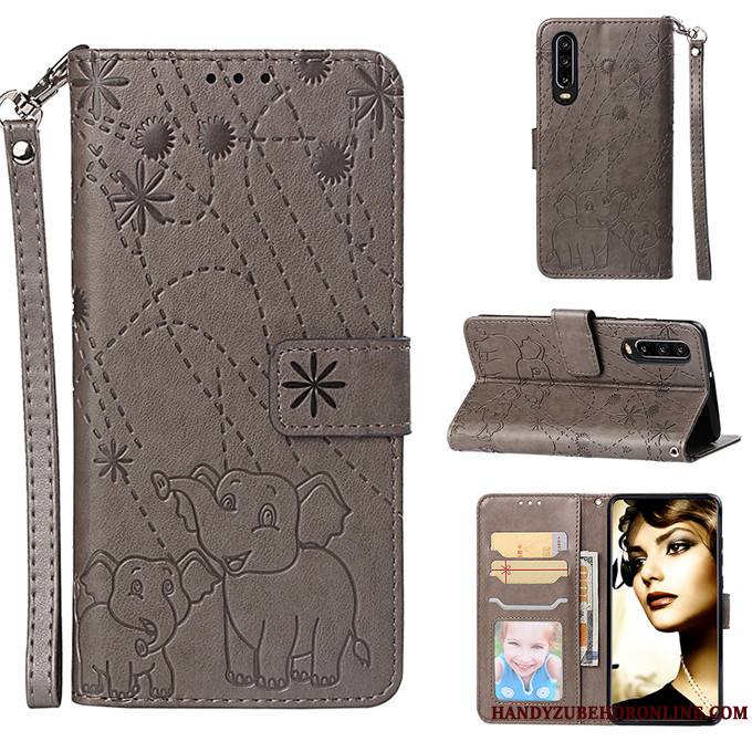 Huawei P30 Étui Coque De Téléphone Housse Téléphone Portable Incassable Protection Étui En Cuir