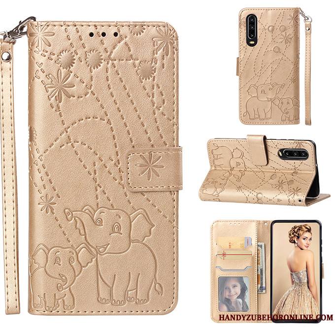 Huawei P30 Étui Coque De Téléphone Housse Téléphone Portable Incassable Protection Étui En Cuir