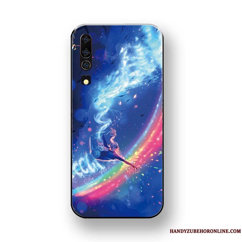 Huawei P30 Étui Protection Noir Tout Compris Fluide Doux Coque Silicone