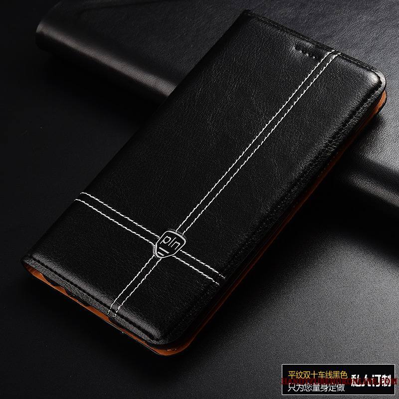 Huawei P40 Coque De Téléphone Protection Housse Cuir Véritable Étui Luxe Bovins