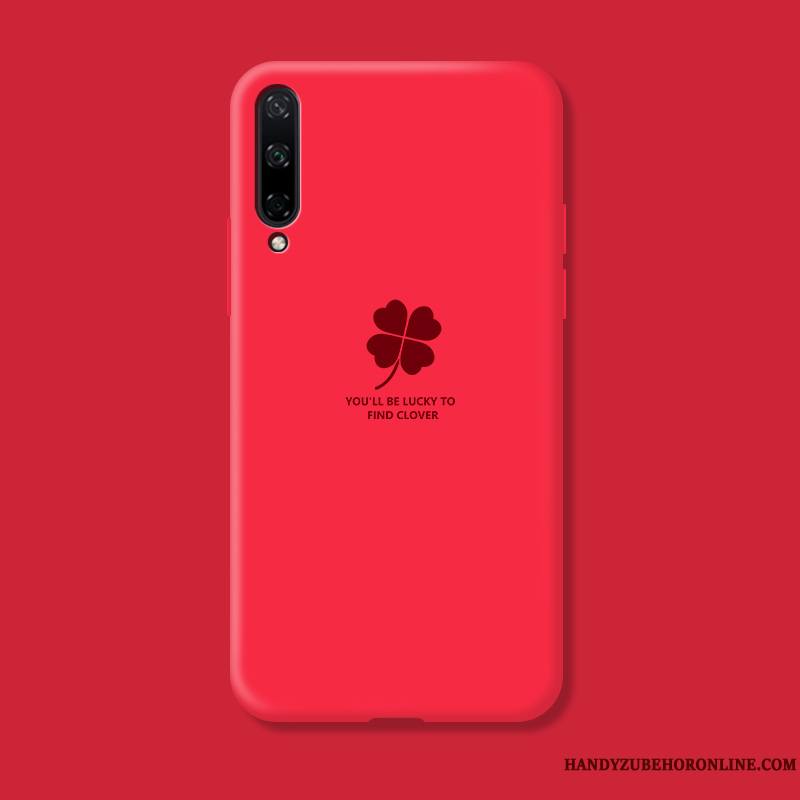 Huawei P40 Lite E Amoureux Rose Silicone Créatif Fluide Doux Simple Coque De Téléphone