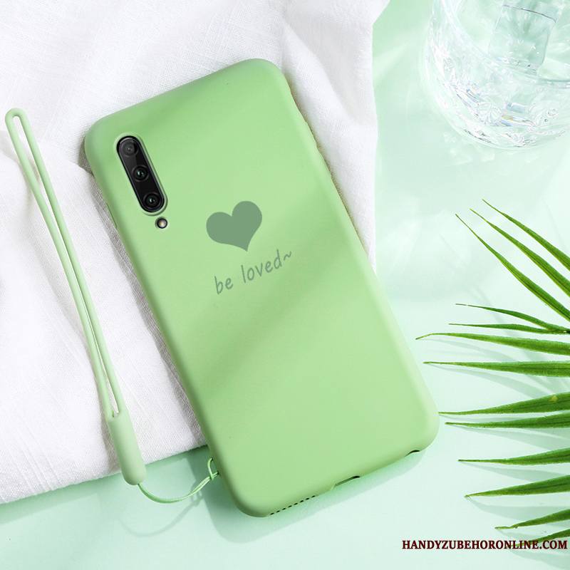 Huawei P40 Lite E Coque Bleu Marque De Tendance Créatif Tout Compris Protection Incassable Fluide Doux