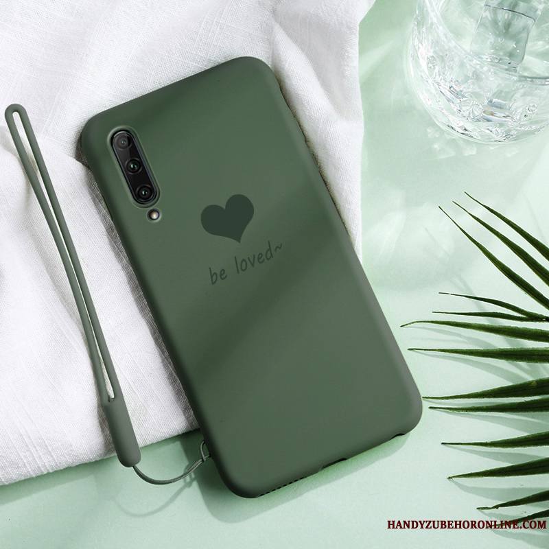 Huawei P40 Lite E Coque Bleu Marque De Tendance Créatif Tout Compris Protection Incassable Fluide Doux