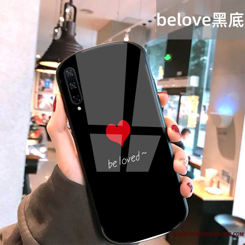 Huawei P40 Lite E Coque Créatif Point D'onde Nouveau Blanc Personnalité Net Rouge Étui
