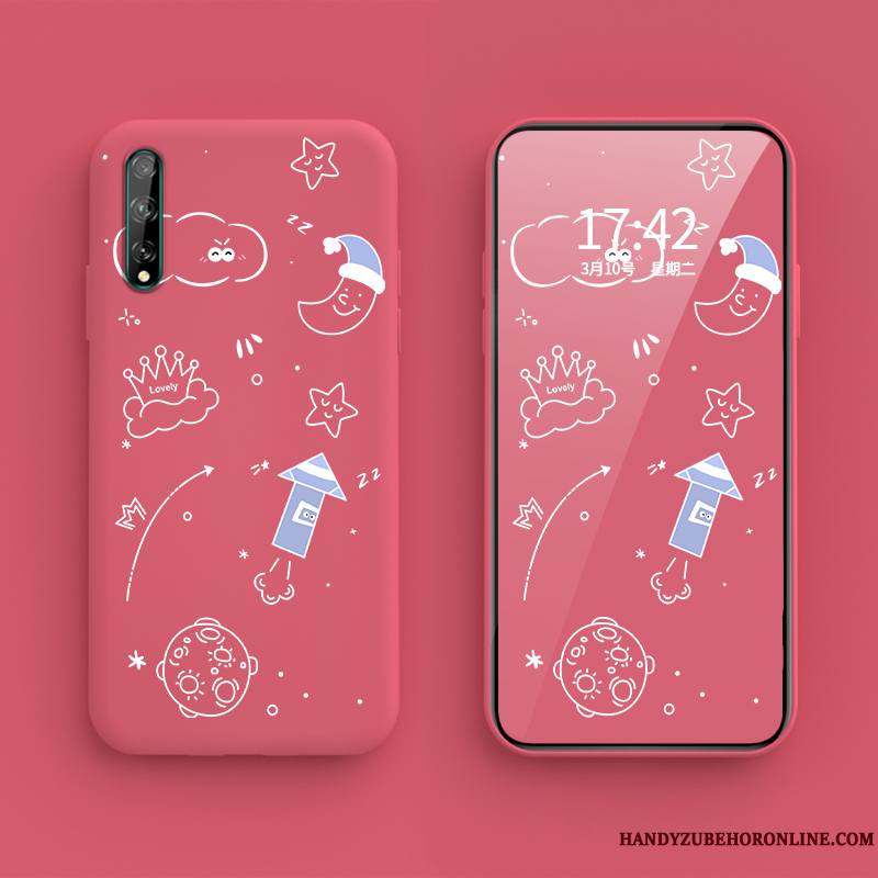 Huawei P40 Lite E Coque De Téléphone Dessin Animé En Silicone Charmant Étui Incassable Nouveau