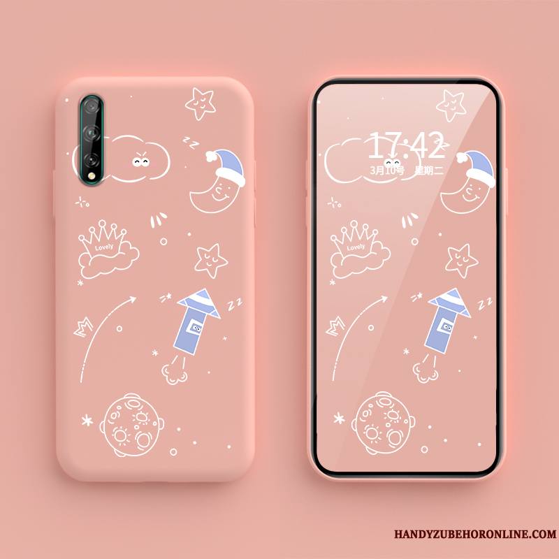 Huawei P40 Lite E Coque De Téléphone Dessin Animé En Silicone Charmant Étui Incassable Nouveau