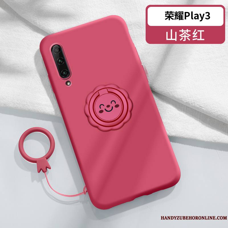 Huawei P40 Lite E Légère Coque De Téléphone Fluide Doux Rose Incassable Amoureux Étui
