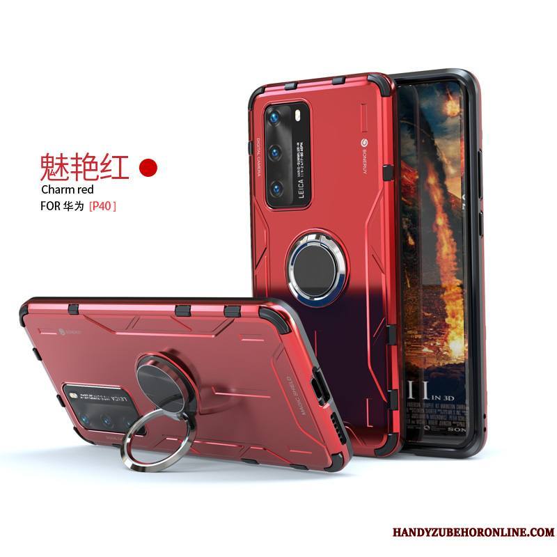 Huawei P40 Nouveau Métal Personnalité Étui Protection Coque De Téléphone Délavé En Daim