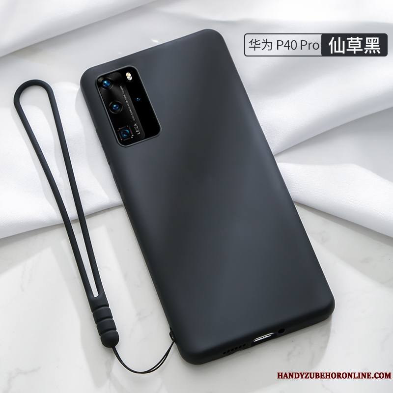 Huawei P40 Pro Rouge Personnalité Fluide Doux Créatif Jeunesse Nouveau Coque De Téléphone