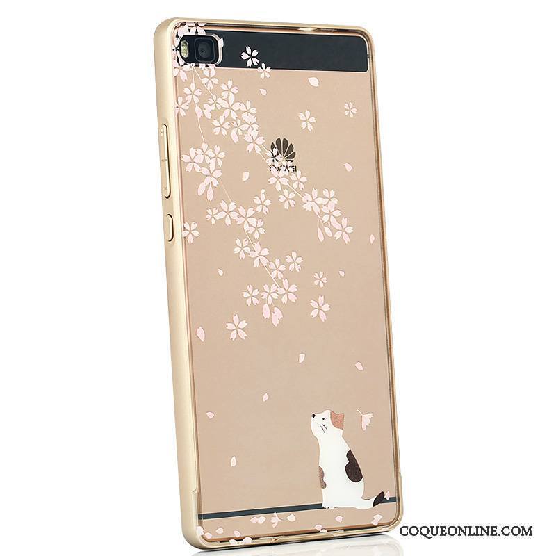 Huawei P8 Border Rose Haute Protection Coque De Téléphone Créatif Personnalité