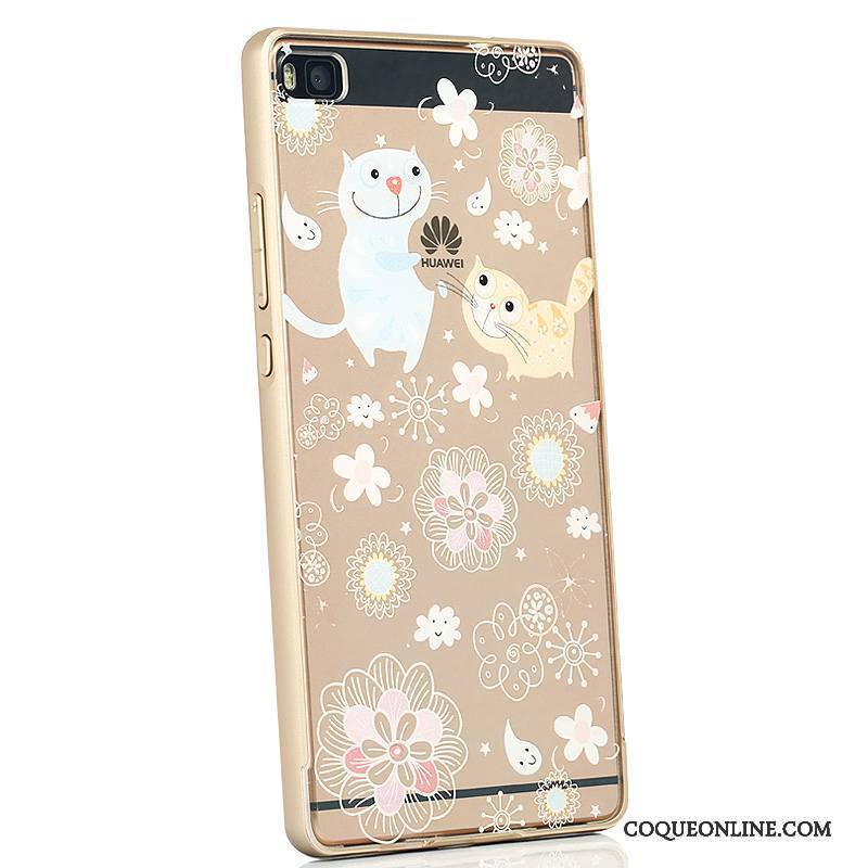 Huawei P8 Border Rose Haute Protection Coque De Téléphone Créatif Personnalité