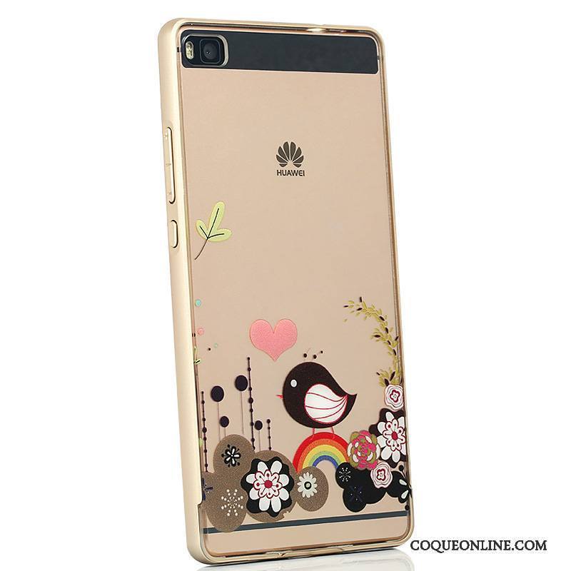 Huawei P8 Border Rose Haute Protection Coque De Téléphone Créatif Personnalité