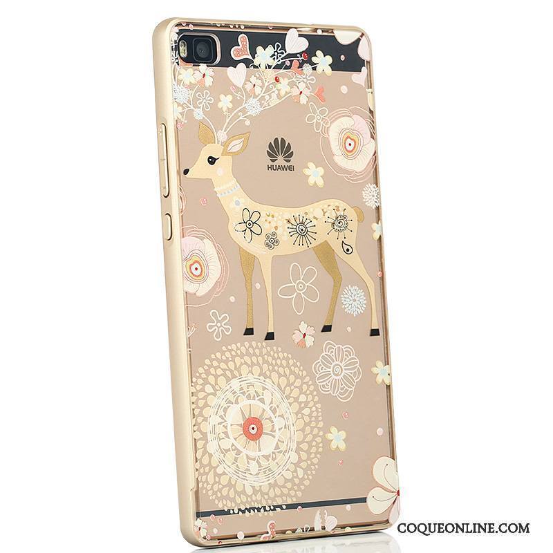 Huawei P8 Border Rose Haute Protection Coque De Téléphone Créatif Personnalité