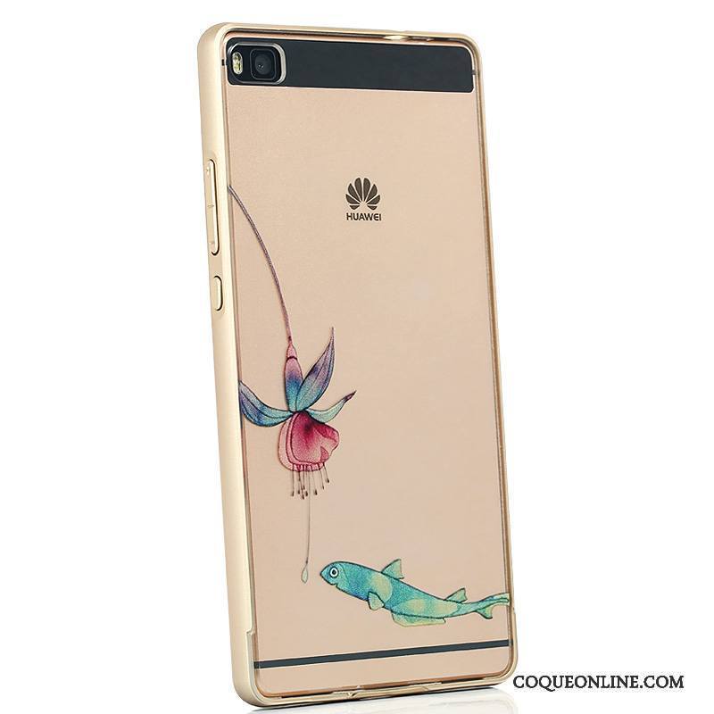 Huawei P8 Border Rose Haute Protection Coque De Téléphone Créatif Personnalité