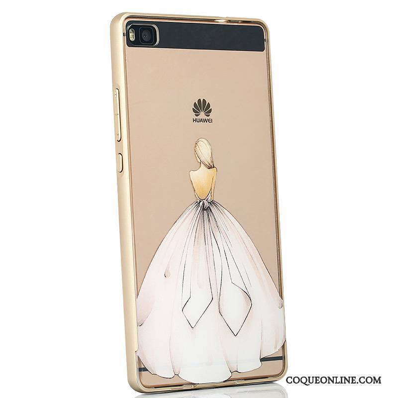 Huawei P8 Border Rose Haute Protection Coque De Téléphone Créatif Personnalité