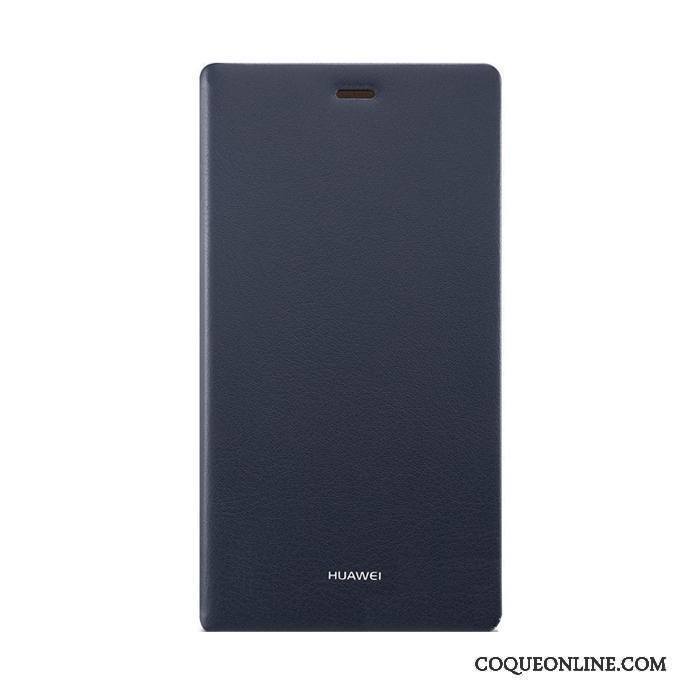 Huawei P8 Coque De Téléphone Protection Étui En Cuir Téléphone Portable Haute Housse Rouge