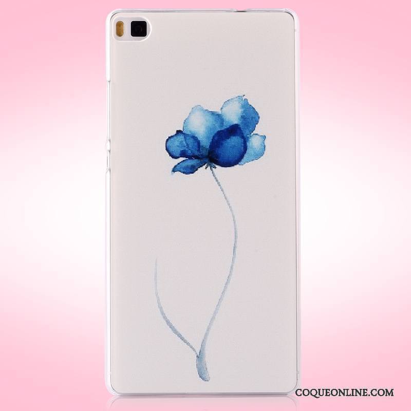 Huawei P8 Coque Difficile Protection Multicolore Étui De Téléphone Peinture