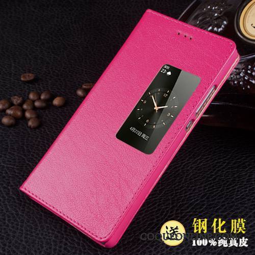 Huawei P8 Haute Housse Étui Protection Cuir Véritable Coque De Téléphone Incassable