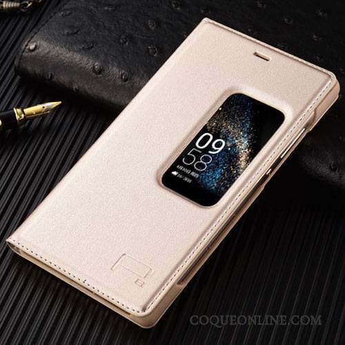 Huawei P8 Haute Protection Téléphone Portable Étui Coque De Téléphone Étui En Cuir Bleu Clair