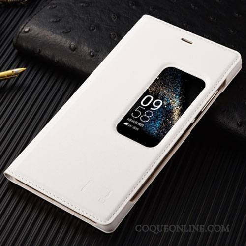 Huawei P8 Haute Protection Téléphone Portable Étui Coque De Téléphone Étui En Cuir Bleu Clair