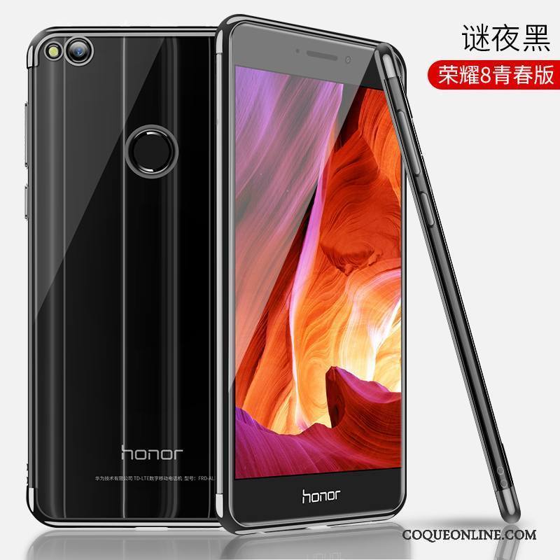 Huawei P8 Lite 2017 Coque Fluide Doux Jeunesse Tout Compris Étui Très Mince Transparent Placage