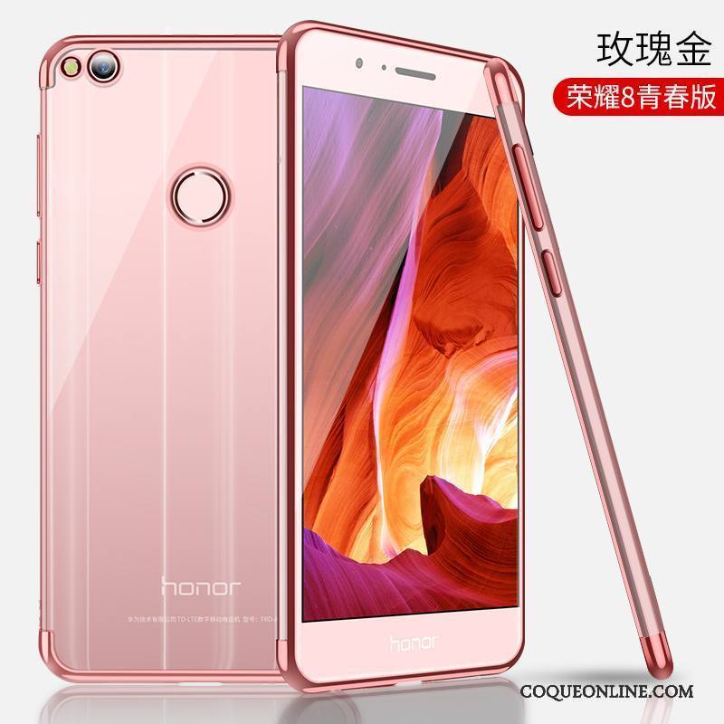 Huawei P8 Lite 2017 Coque Fluide Doux Jeunesse Tout Compris Étui Très Mince Transparent Placage