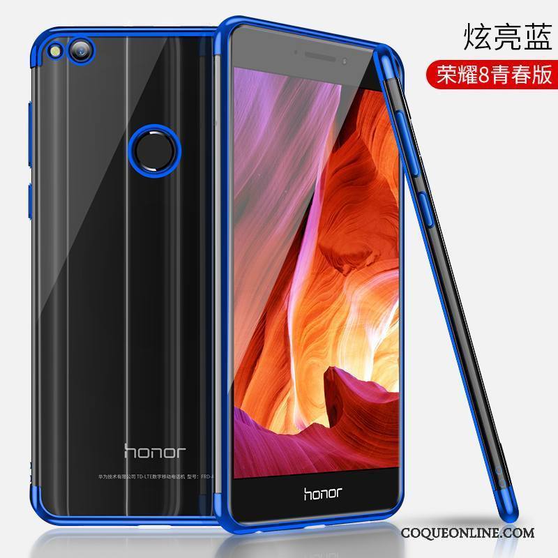 Huawei P8 Lite 2017 Coque Fluide Doux Jeunesse Tout Compris Étui Très Mince Transparent Placage