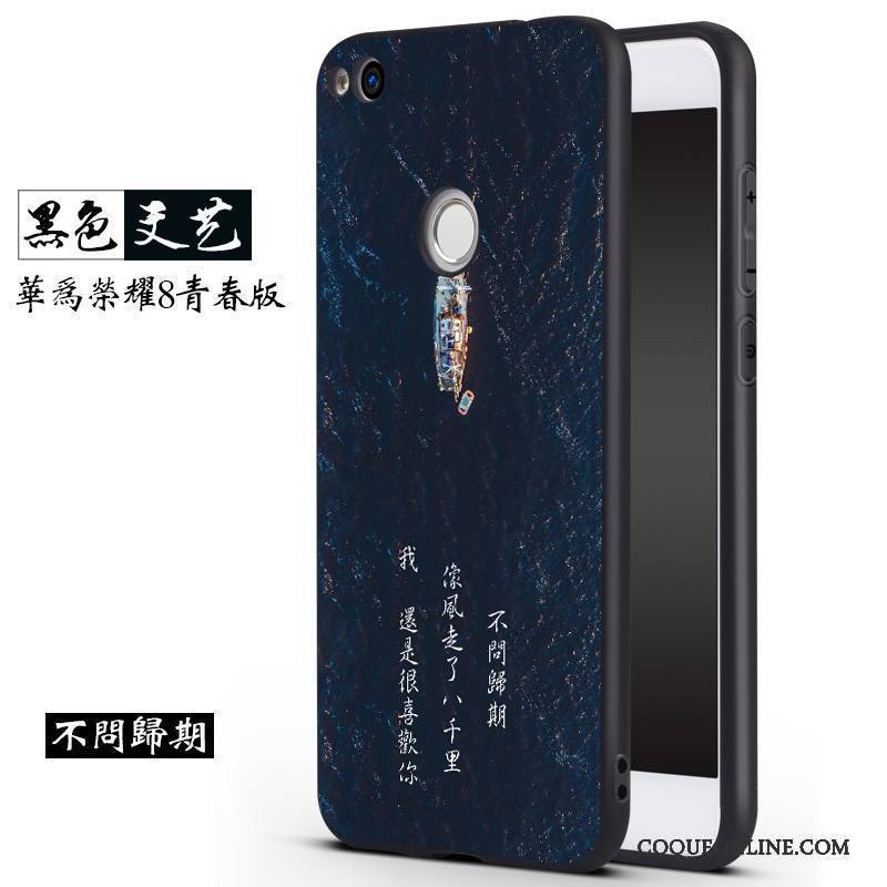 Huawei P8 Lite 2017 Tendance Protection Bleu Clair Jeunesse Fluide Doux Coque De Téléphone Étui