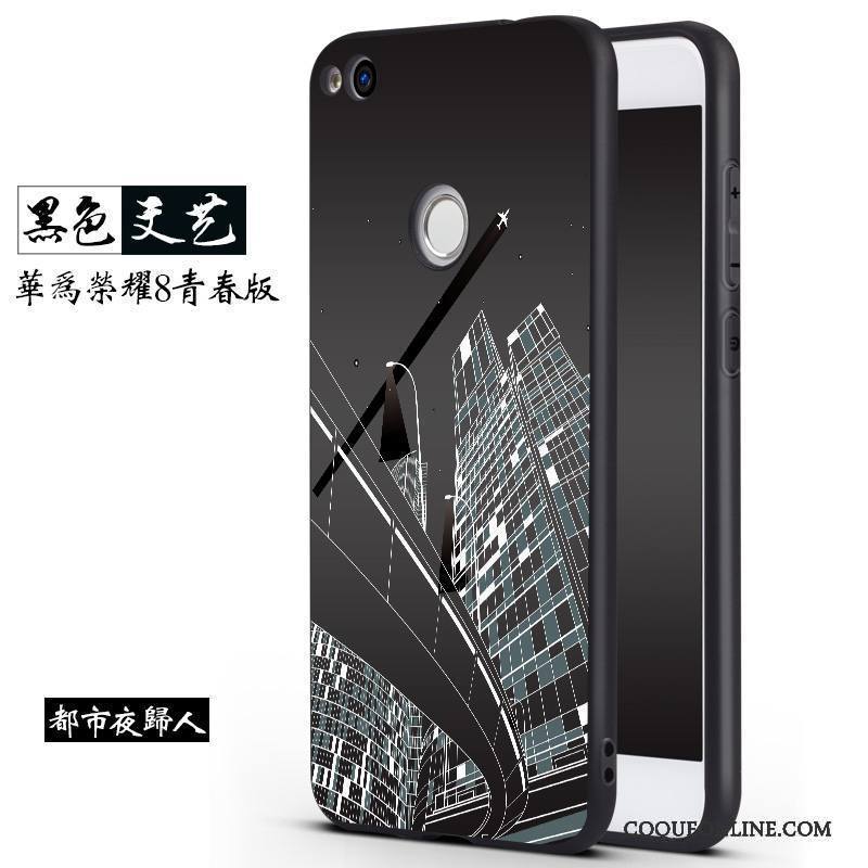 Huawei P8 Lite 2017 Tendance Protection Bleu Clair Jeunesse Fluide Doux Coque De Téléphone Étui