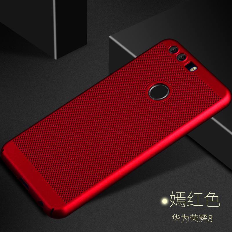 Huawei P8 Lite 2017 Étui Coque De Téléphone Incassable Rose Jeunesse Très Mince Délavé En Daim