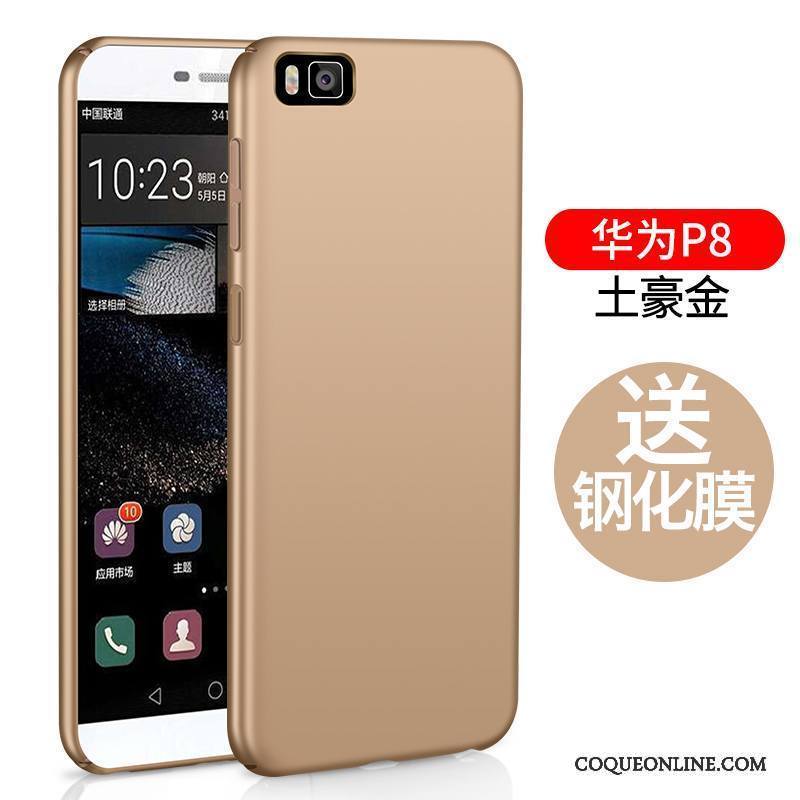 Huawei P8 Lite Délavé En Daim Difficile Haute Protection Coque De Téléphone Étui