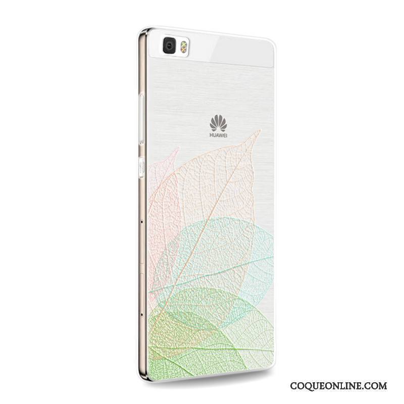 Huawei P8 Lite Incassable Coque De Téléphone Fluide Doux Jeunesse Rose Étui Téléphone Portable
