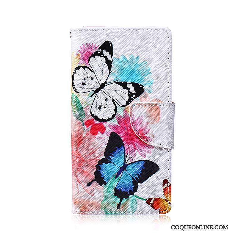 Huawei P8 Lite Étui Multicolore Dessin Animé Peinture Protection Housse Coque De Téléphone