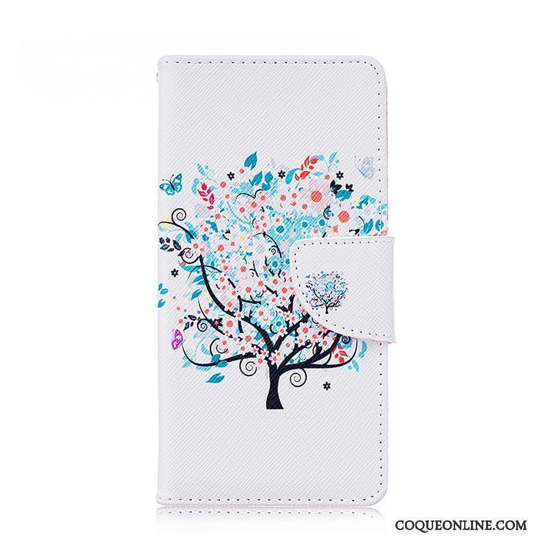 Huawei P9 Coque De Téléphone Dessin Animé Étui En Cuir Housse Noir Peinture Protection