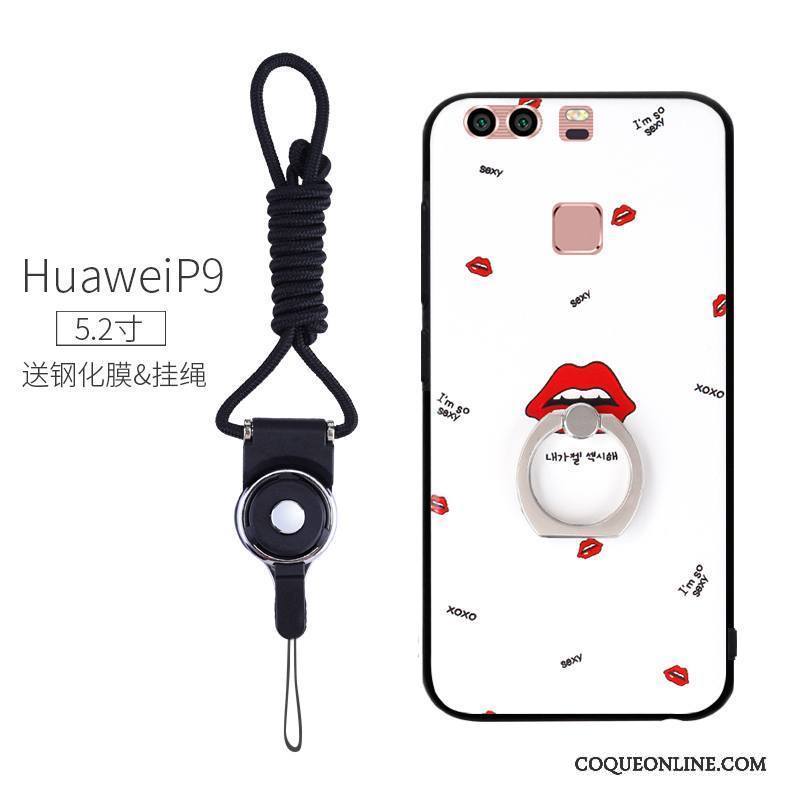 Huawei P9 Coque De Téléphone Protection Fluide Doux Créatif Tout Compris Étui Incassable