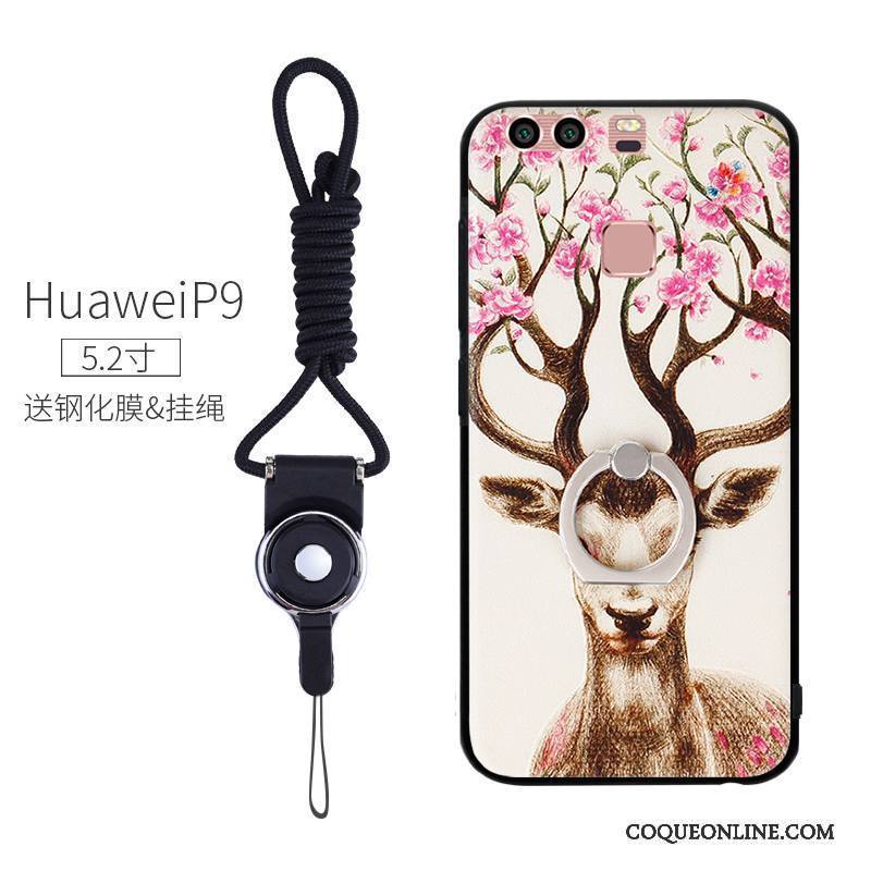 Huawei P9 Coque De Téléphone Protection Fluide Doux Créatif Tout Compris Étui Incassable