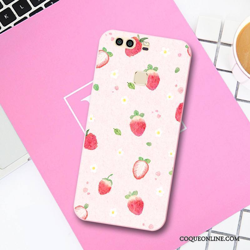 Huawei P9 Coque Dessin Animé Silicone Gaufrage Charmant Tendance Étui Petit