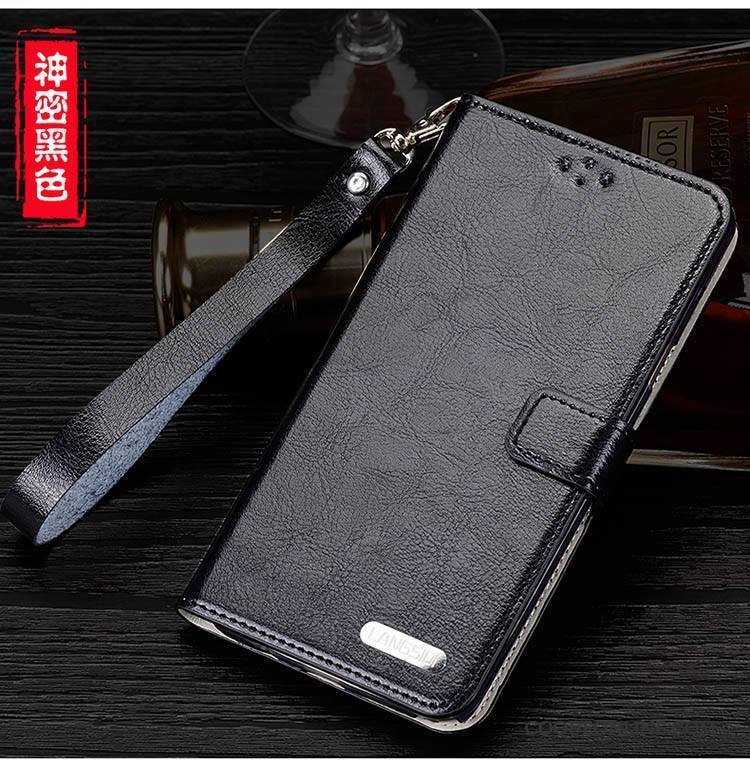 Huawei P9 Coque Luxe Cuir Véritable Incassable Tout Compris Clamshell Protection Étui